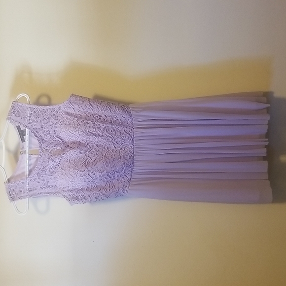 Suzy Shier lavender dress size small - Picture 1 of 5
